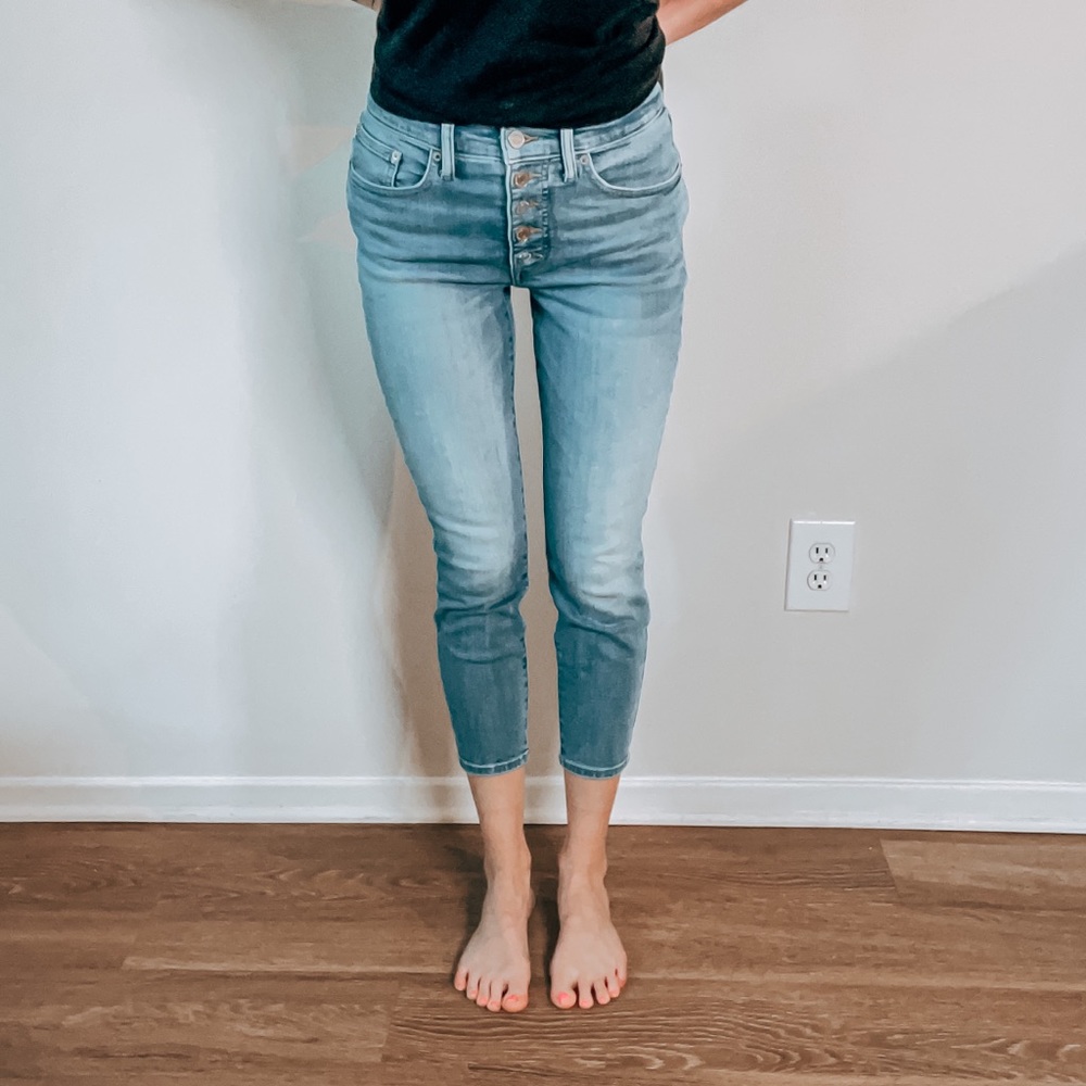 Lucky Brand Bridgette Hi Rise Crop Jeans